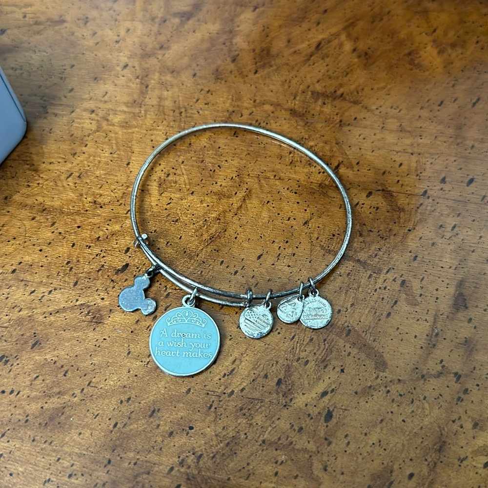 Alex and Ani Disneyland “A Dream is a Wish your Heart Makes” bracelet